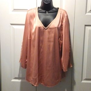 Rose & Olive Peach Blouse
